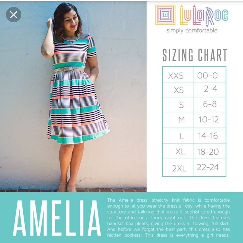 Lularoe Amelia dress